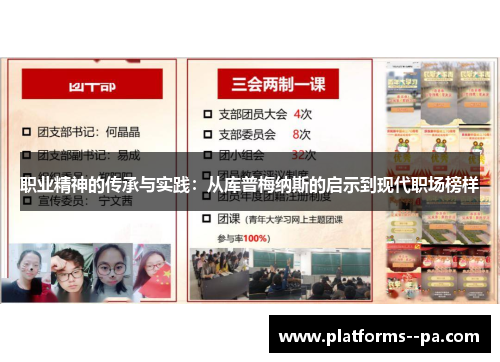 职业精神的传承与实践：从库普梅纳斯的启示到现代职场榜样